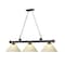 Z-Lite Cordon 3 Light Billiard, Bronze & Golden Mottle 2306-3BRZ-AGM14 - alternate 7